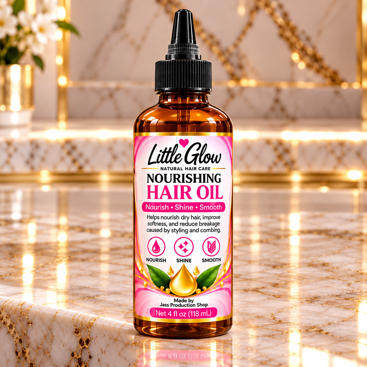 Little Glow Nourishing Hair Oil